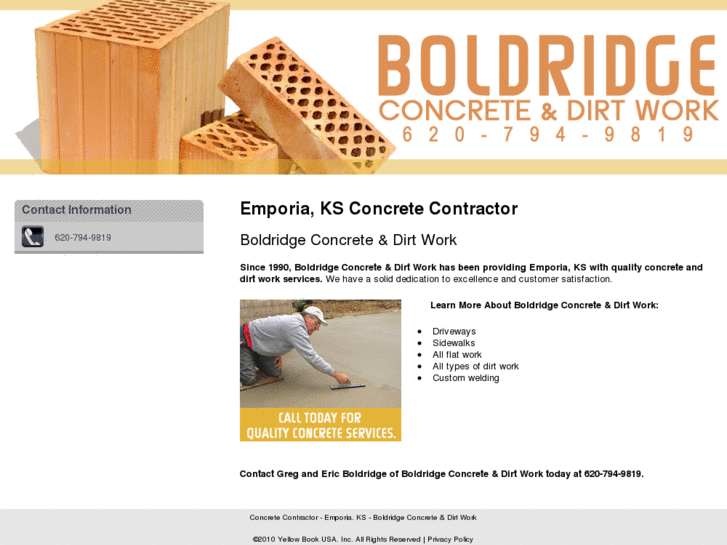 www.boldridgeconcreteanddirtwork.com