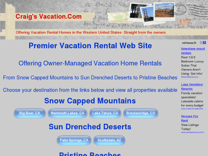 www.craigsvacation.com