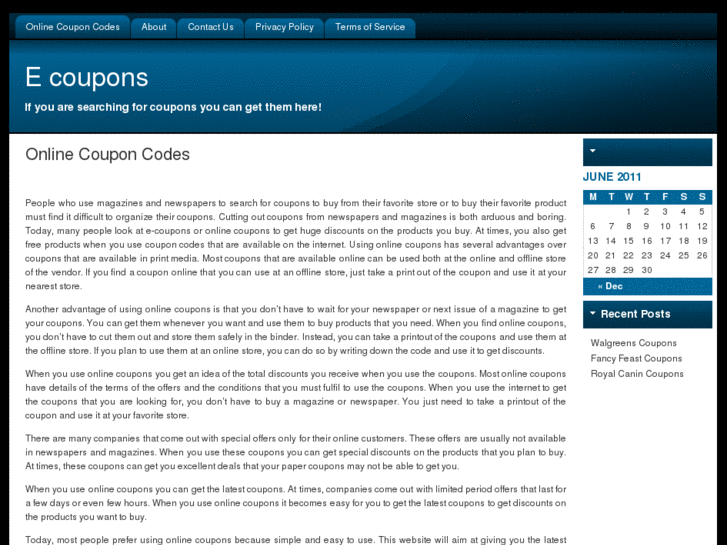 www.ecouponz.net