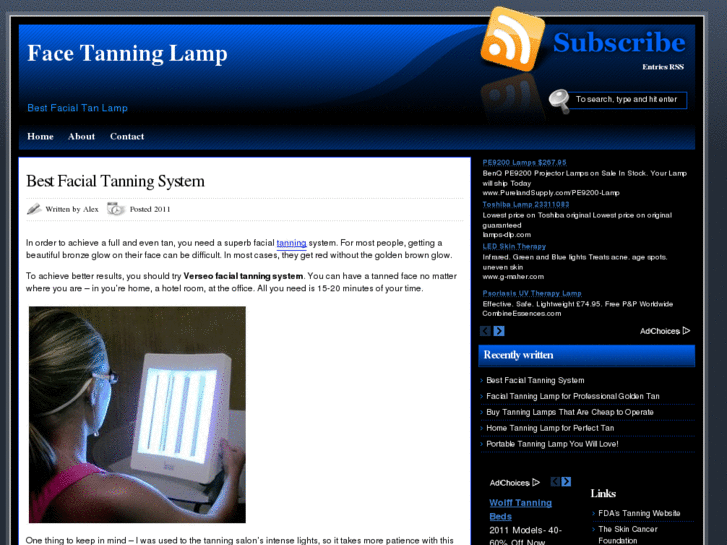 www.facetanninglamp.com