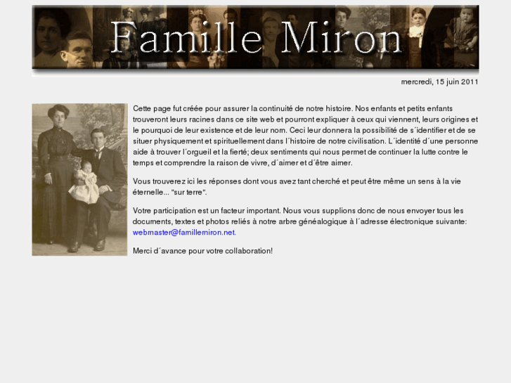 www.famillemiron.net