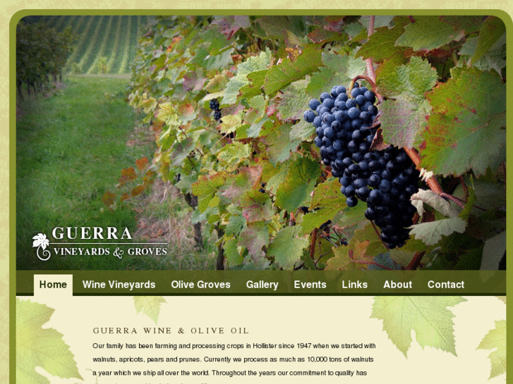 www.guerravineyards.com