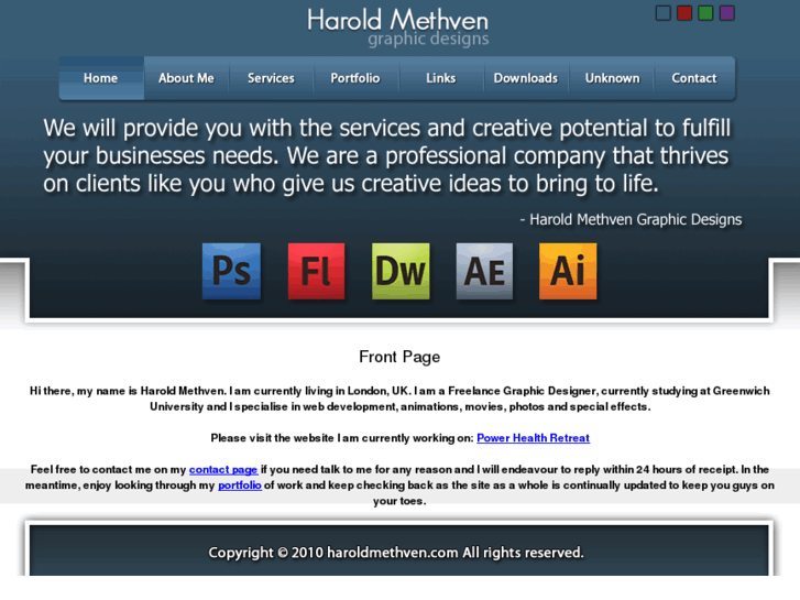 www.haroldmethven.com