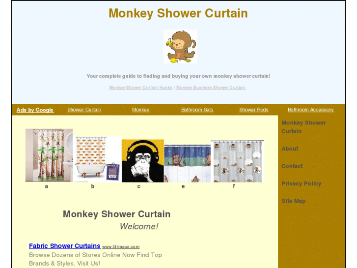 www.monkeyshowercurtain.com