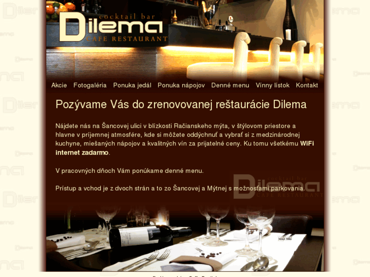 www.restaurant-dilema.sk