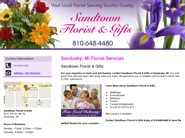 www.sandtown-florist.com