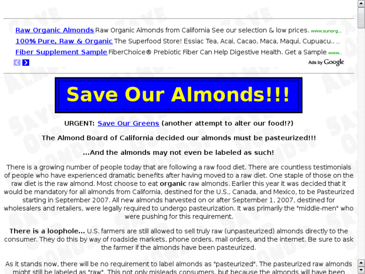 www.saveouralmonds.com