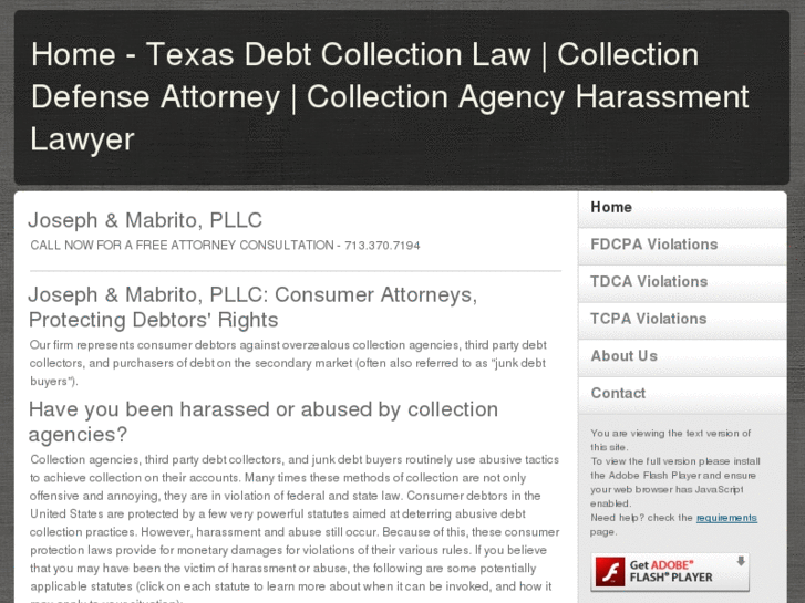 www.texasdebtcollectionlaw.com