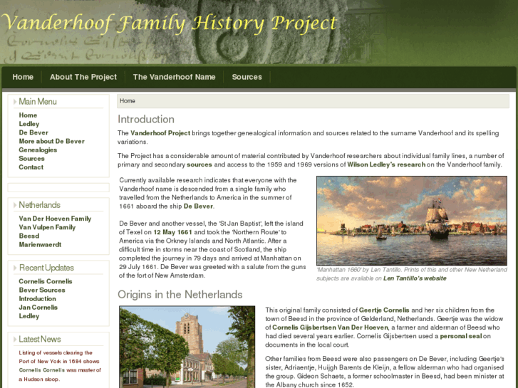 www.vanderhoofproject.com