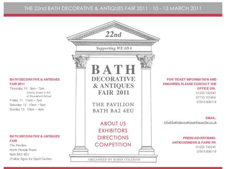 www.bathdecorativeantiquesfair.co.uk