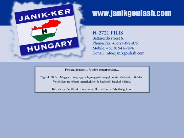 www.janikgoulash.com