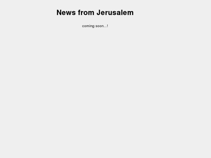 www.jerusalem-news.com