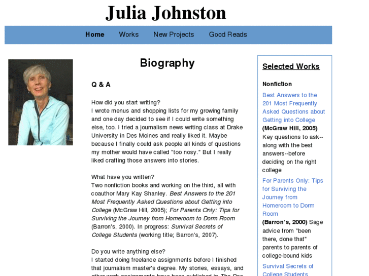 www.juliajohnstonwriter.com