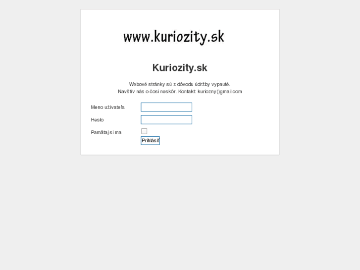 www.kuriozity.sk