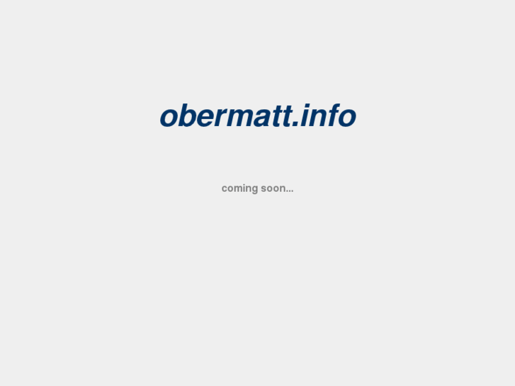 www.obermatt.info
