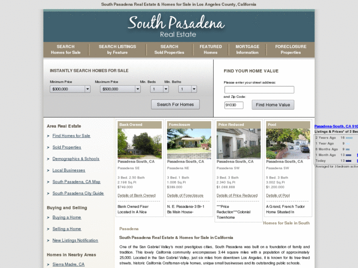 www.south-pasadena-real-estate-and-homes.com