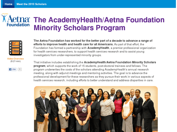 www.aetnafoundationscholars.org