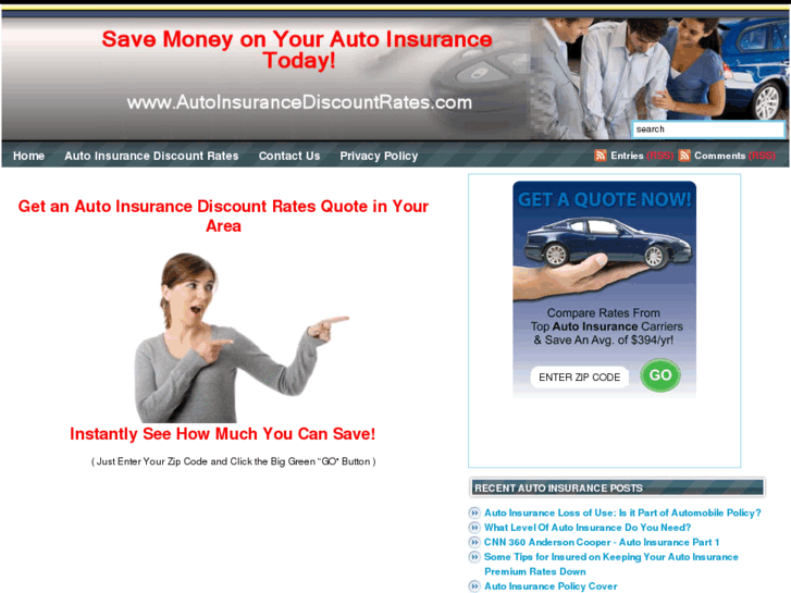 www.autoinsurancediscountrates.com