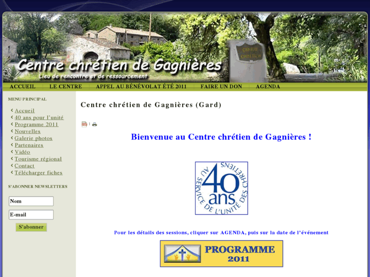 www.centrechretiendegagnieres.com