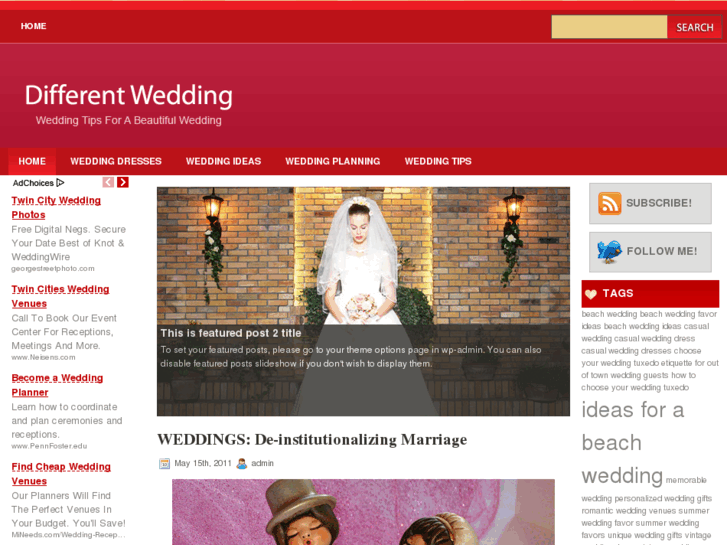 www.differentwedding.com