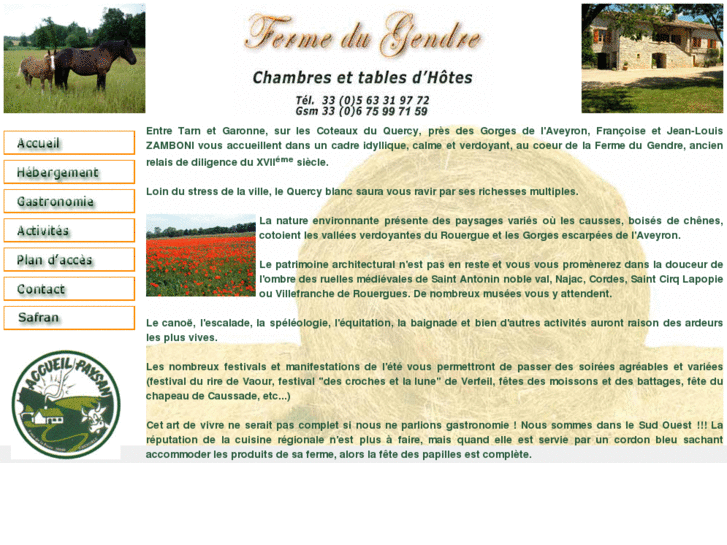 www.fermedugendre.com