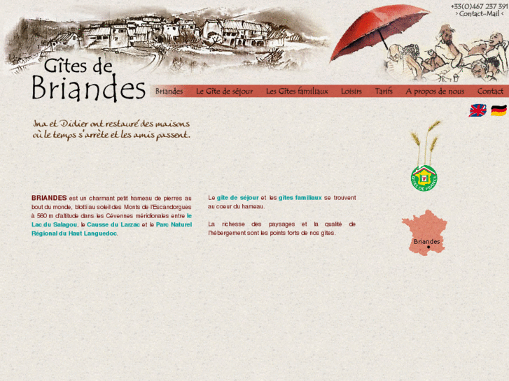 www.gitesdebriandes.fr