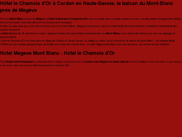 www.hotel-chamoisdor.com