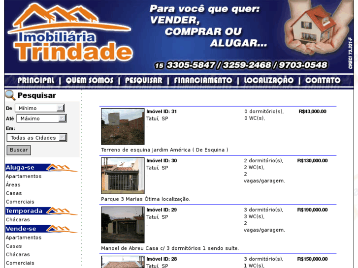 www.imobiliariatrindade.net