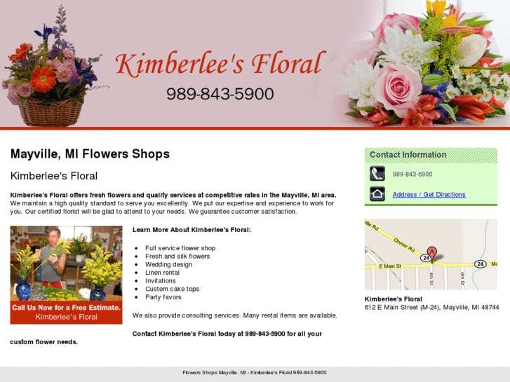 www.kimberlees-floral.com