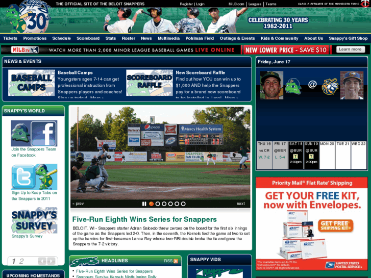 www.snappersbaseball.com