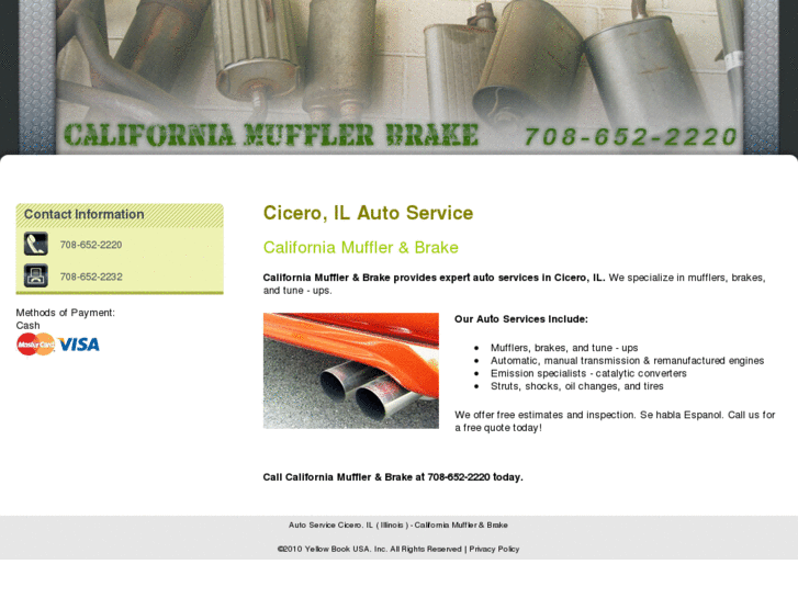 www.californiamufflerandbrake.com