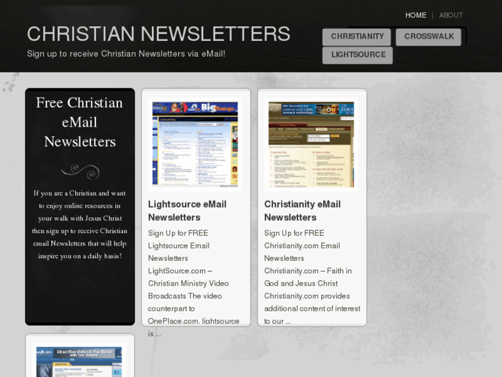 www.christiannewsletter.com