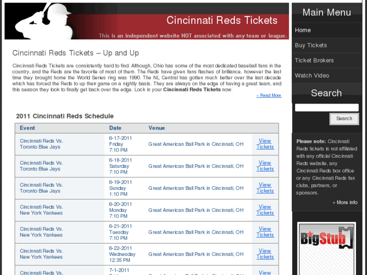 www.cincinnatiredstickets.net