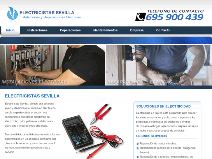 www.electricistassevilla.es