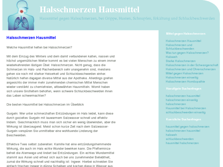 www.halsschmerzenhausmittel.com