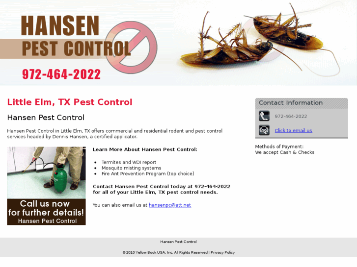 www.hansenpestcontrolle.com