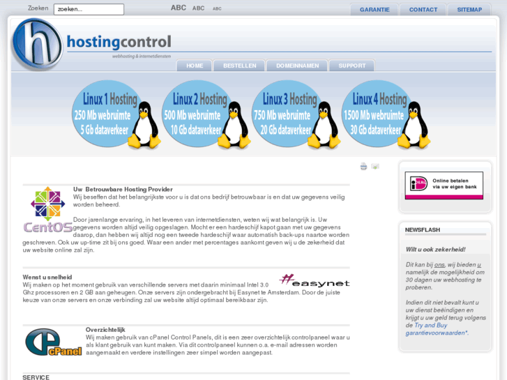 www.hostingcontrol.nl