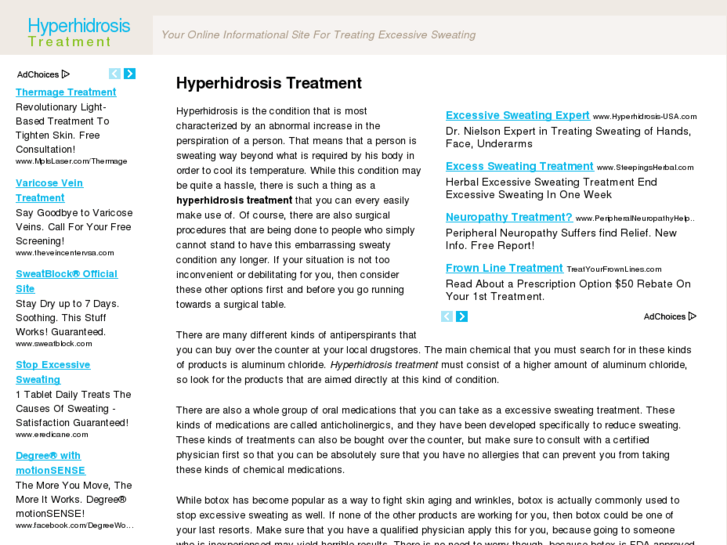 www.hyperhidrosistreatment.org