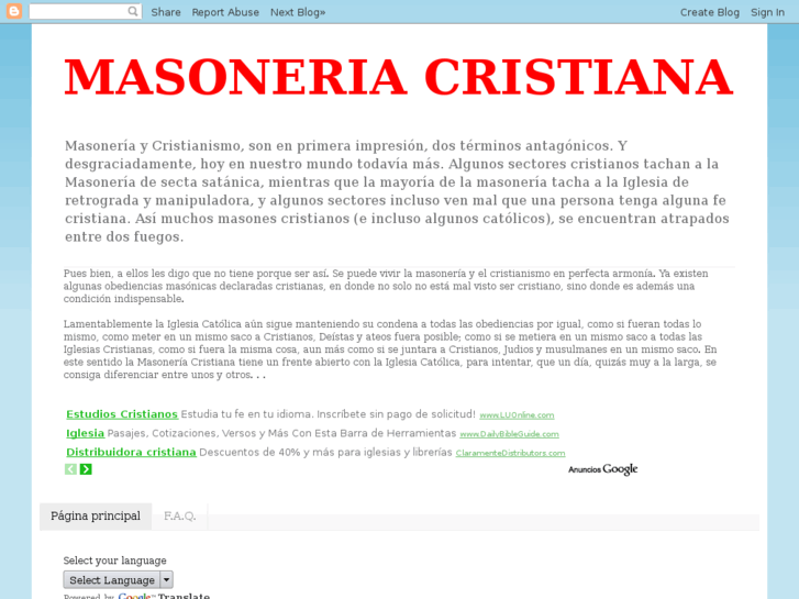 www.masoneriacristiana.net