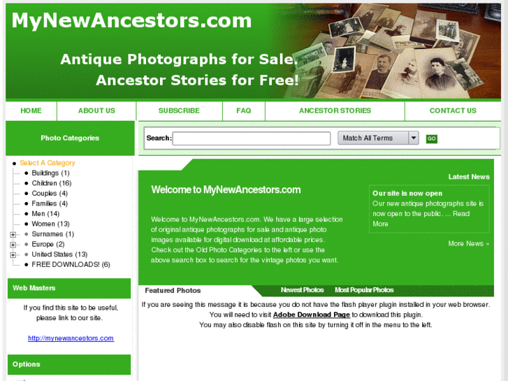 www.mynewancestors.com