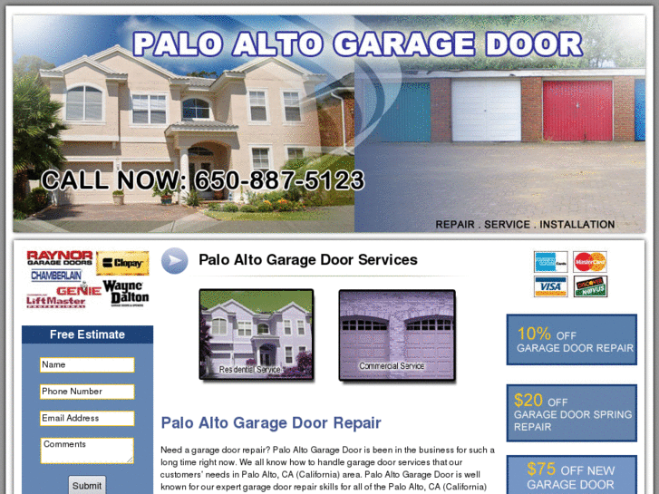 www.paloaltogaragedoor.com