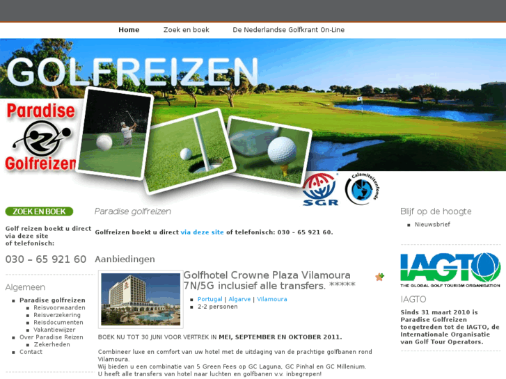 www.paradise-golfreizen.nl