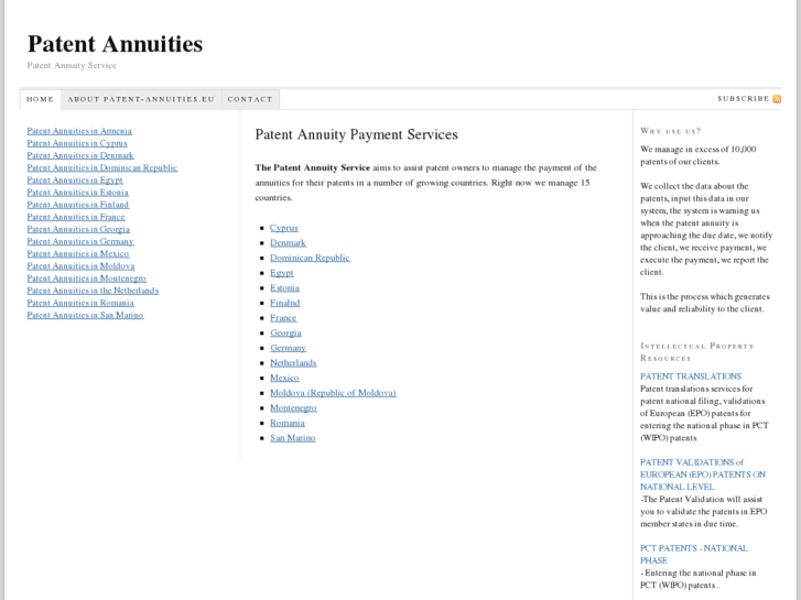 www.patent-annuities.eu