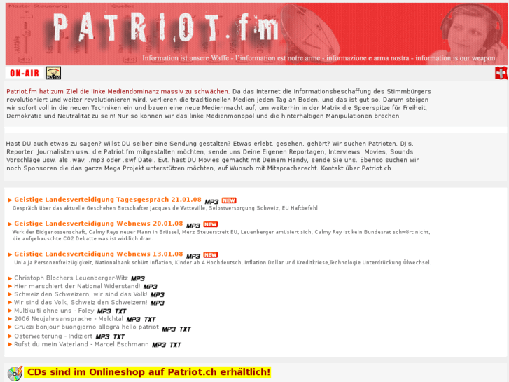 www.patriot.fm