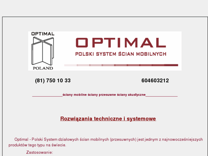 www.prezentacjasystemuoptimal.pl