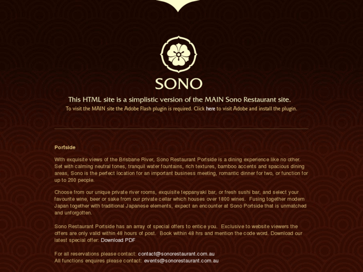 www.sonorestaurant.com.au