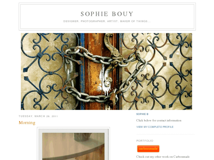 www.sophiebouy.com
