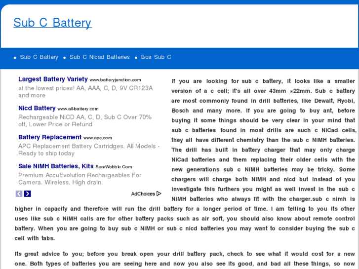 www.subcbattery.com