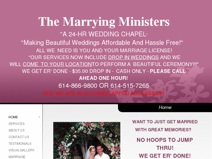 www.themarryingministers.org