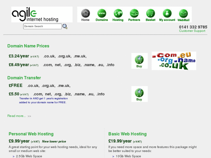 www.agileinternethosting.net